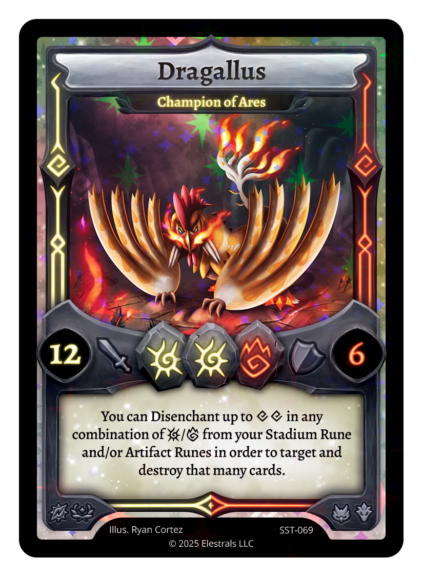 Dragallus - Champion of Ares - SST-069